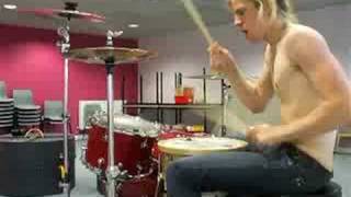 William Bowerman drumming [upl. by Lundquist772]