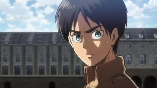 Eren Saves Mikasa  English Dub 1080p [upl. by Guildroy712]