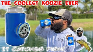 This KOOZIE Catches Fish Chill n Reel Fishing Koozie [upl. by Ilarrold609]