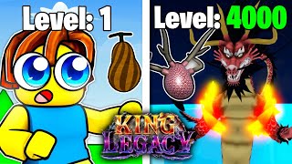 Going NOOB To PRO In King Legacy [upl. by Ylim152]