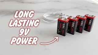 ever Buy SingleUse Batteries Again – EBL 9V Rechargeable 4 Pack Set Review [upl. by Kira683]