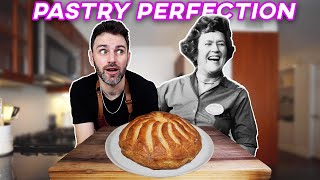 Making Julia Childs Sacred Almond Pithiviers Pastry [upl. by Aneerhs]