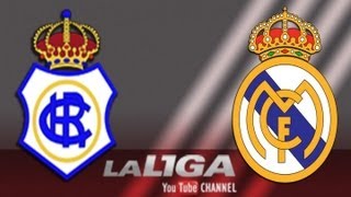 Resumen de Recreativo de Huelva 13 Real Madrid Castilla  HD [upl. by Terhune]