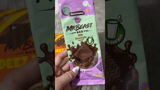 MrBeast’s Feastables mrbeast asmr chocolate asmrsounds [upl. by Fosque116]