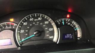 How To Reset Toyota Camry Oil Maintenance Required Light [upl. by Tandie]