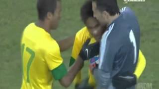 Neymar Ball hits Felix Baumgartner  EPIC FAIL [upl. by Astrid]