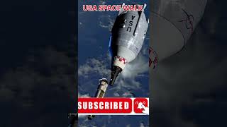 Ist Space Walk USA NASA space currentevents currentgk news elonmuskvsmarkzuckerberg [upl. by Laris]