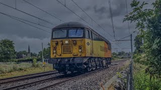 56113 Working 0B02 Millerhill SS  Grangemouth Ineos [upl. by Annig]