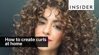 This beauty expert shows it possible to create A curls at home [upl. by Yrallih]