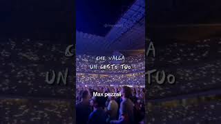 Max Pezzali EMOZIONANTE LIVE quotNientaltro che noiquot a San Siro [upl. by Asabi]