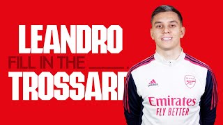 Leandro Trossard  Fill in the Blanks  The story behind his celebration and more [upl. by Costanza]