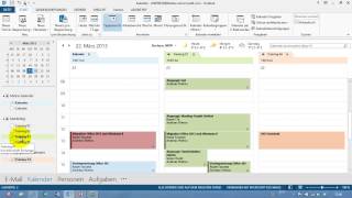 Outlook  Kalendergruppen  Kalender  Teil 15 [upl. by Harness]