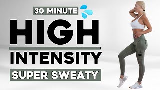 30 MIN CARDIO KILLER HIIT WORKOUT  Tabata Full Body  Fun amp High Intensity  To The Beat [upl. by Marcy]