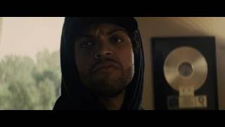 Straight Outta Compton 2015  Ice Cube Trashes Priority Records Scene [upl. by Harmon]