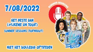 likeme On Tour Het beste van Summer Sessions Turnhout [upl. by O'Shee]