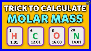 How to calculate molar mass [upl. by Esinahs]