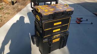 Dewalt ToughSystem 20 toolbox review ideas and fixes [upl. by Lolanthe]