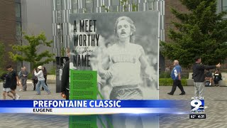 Thousands show up for the Prefontaine Classic in Eugene people share what the event means to them [upl. by Satsoc907]