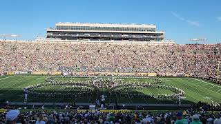 Band of the Fighting Irish  Notre Dame vs Miami of Ohio Halftime Show 92124 [upl. by Ardekal]