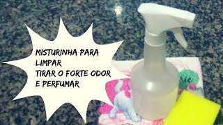 MISTURINHA CASEIRA PARA USO DE TECIDOS EM GERAL LIMPADESAMARELATIRA O FORTE ODOR E PERFUMA O LOCAL [upl. by Odarnoc]