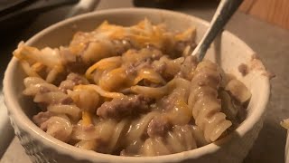 Homemade Hamburger Helper Recipe [upl. by Dahraf]