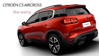 Citroen C5 Aircross rear seating [upl. by Akirdnahs214]