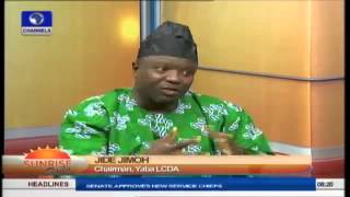 LCDA Chairman calls for State Government to Support Road Construction PT1 [upl. by Dranal]