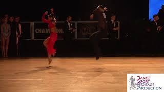 Boccaletti amp Riabushkina  DSH UC 2024 Adult Latin 2nd Round Jive [upl. by Akcir]