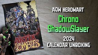 AQW  2024 Calendar HeroMart Unboxing Chrono ShadowSlayer [upl. by Bigot]