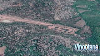 Mathanga Hill aerial view Hampi [upl. by Ashwin]