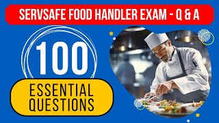 ServSafe Food Handler Exam Questions amp Answers Study Guide 100 Essential Questions [upl. by Naor]