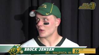 NDSU Football Post Game Press Conference Aug 30 2013 [upl. by Orat98]