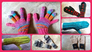 Gestrickte Handschuhe  Julebuergerfee [upl. by Kare]