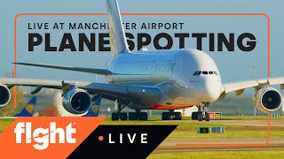 ♦️ LIVE Manchester Airport Plane Spotting  021124 [upl. by Gage]