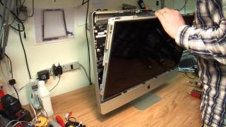 How to disassemble 27quot Apple iMac for repair or upgrade [upl. by Enitnelav]