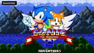 New Sonic 2 Adventures  ✪ Sonic Hack Longplay [upl. by Knepper680]