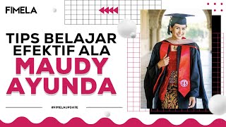 5 Tips Belajar Efektif Ala Maudy Ayunda Bisa Kamu Tiru [upl. by Yelnoc]