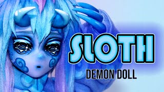 SLOTH Doll ○ Custom Monster High OOAK Doll Repaint ○ [upl. by Nnylodnewg634]