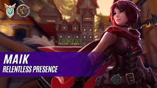 MaiK Vora PALADINS COMPETITIVE MASTER RELENTLESS PRESENCE [upl. by Samantha]