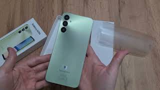 Unboxing Samsung Galaxy A05s verde green ASMR [upl. by Ceciley613]