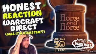 An HONEST reaction to Warcraft Direct [upl. by Eisinger]