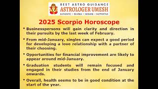 2025 Scorpio Yearly Horoscope [upl. by Cordy642]