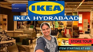 IKEA Hyderabad Store Tour  Complete Details  IKEA Store Tour  AKANSHA PUROHIT [upl. by Ayatnohs]