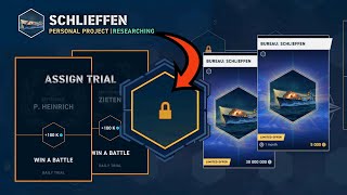 Schlieffen Bureau Project Overview  World of Warships Legends [upl. by Ahsikrats]