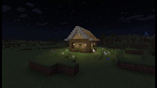 Easy starter house in Minecraft [upl. by Ominorej]