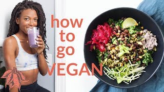 Beginners Guide to Going VEGAN 🍠🌿 [upl. by Cornelia]