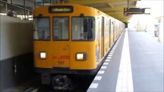 U3 Onkel Toms Hütte UBahn Berlin [upl. by Oznarol]