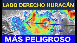 ¿Por qué el lado derecho de un Huracán es más peligroso [upl. by Indihar]