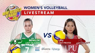 NCAA Season 99  Benilde vs LPU Women’s Volleyball  LIVESTREAM [upl. by Nallak]