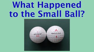 When and why did the 162 inch quotBritishquot ball disappear The first ball changerollback [upl. by Beitz147]